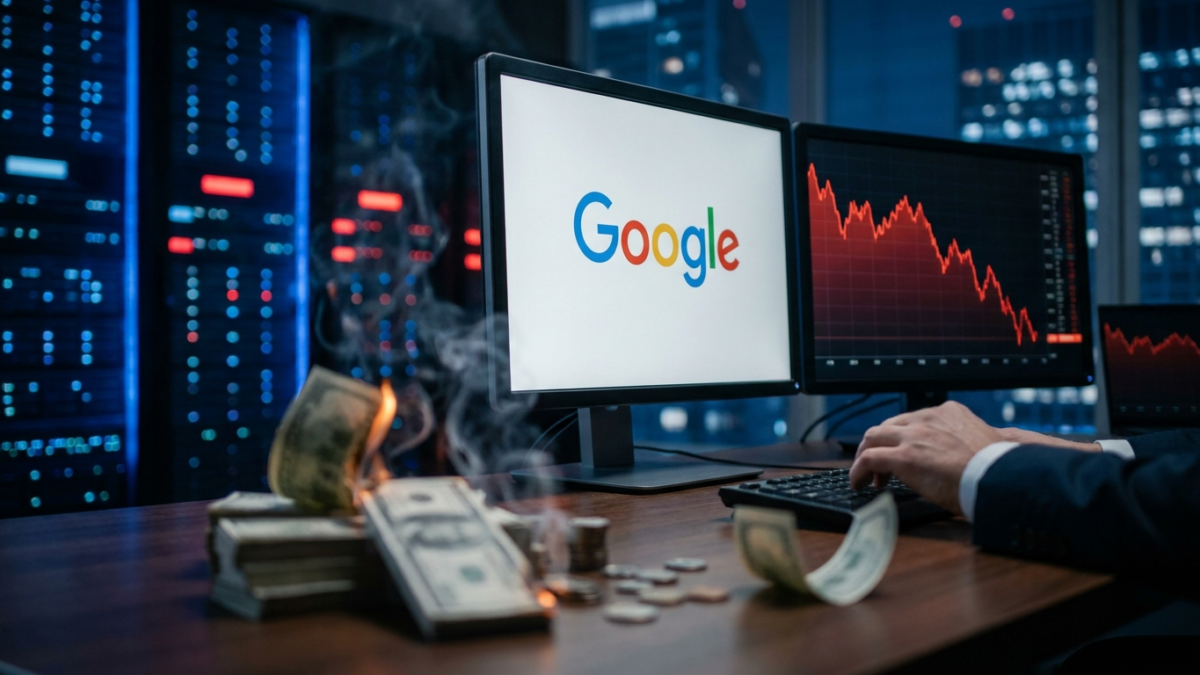 Alphabet queima caixa pela 1ª vez: o custo bilionário da IA acende alerta no Big Tech