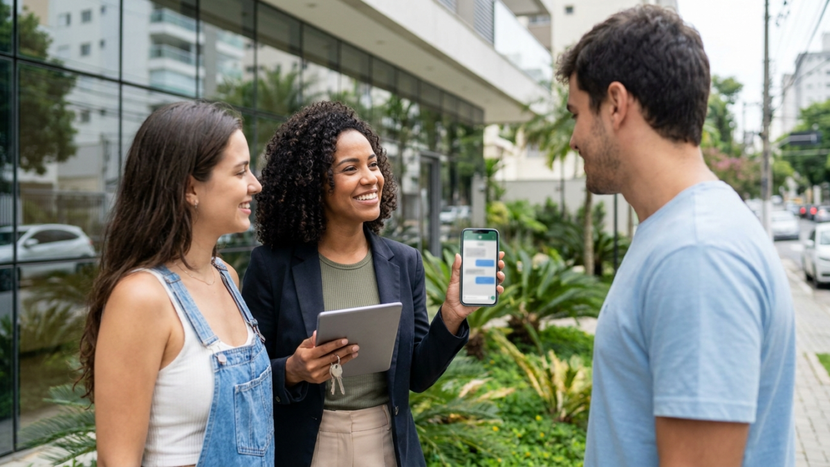 IA para imobiliárias: atenda leads 24/7 e agende visitas com inteligência artificial
